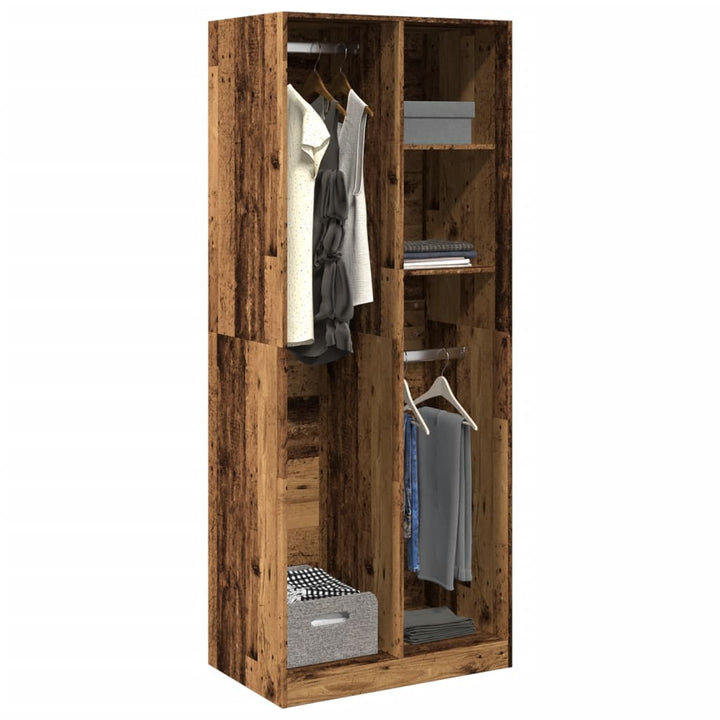 Garde-Robe Bois D'ingénierie Vieux Bois
