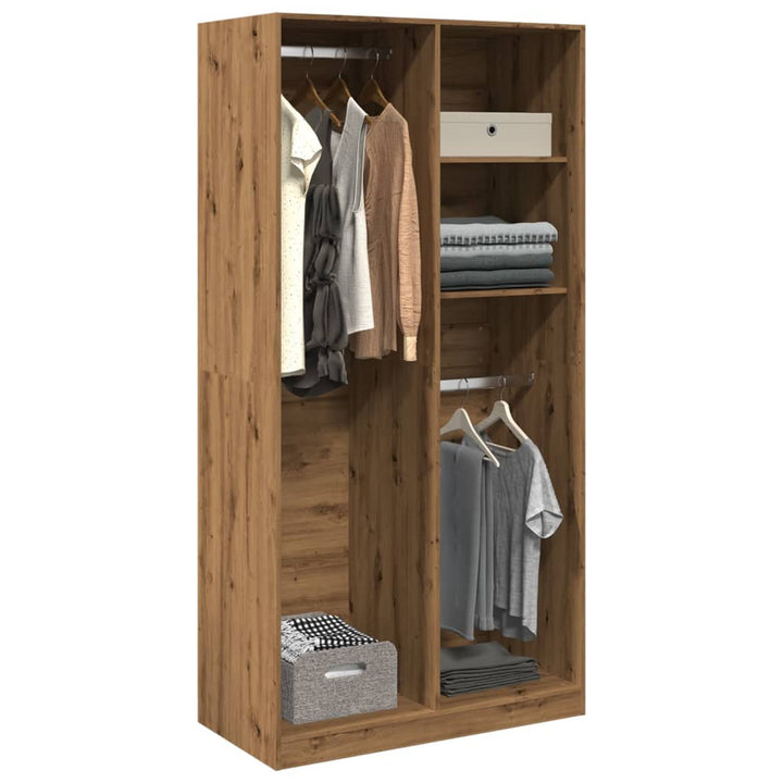 Garde-Robe Bois D'ingénierie Chêne Artisanal