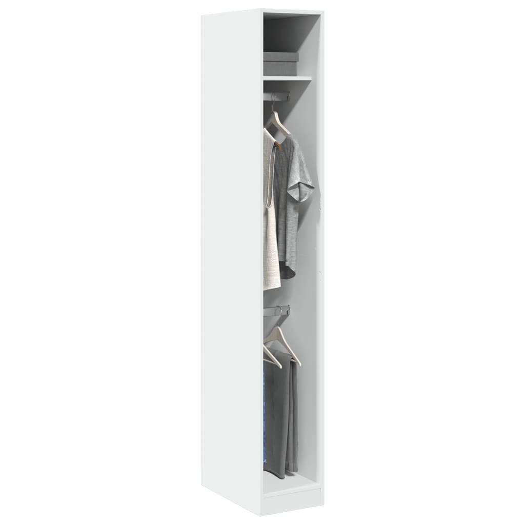 Garde-Robe Bois D'ingénierie Blanc