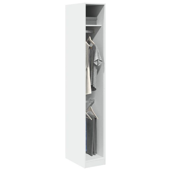 Garde-Robe Bois D'ingénierie Blanc