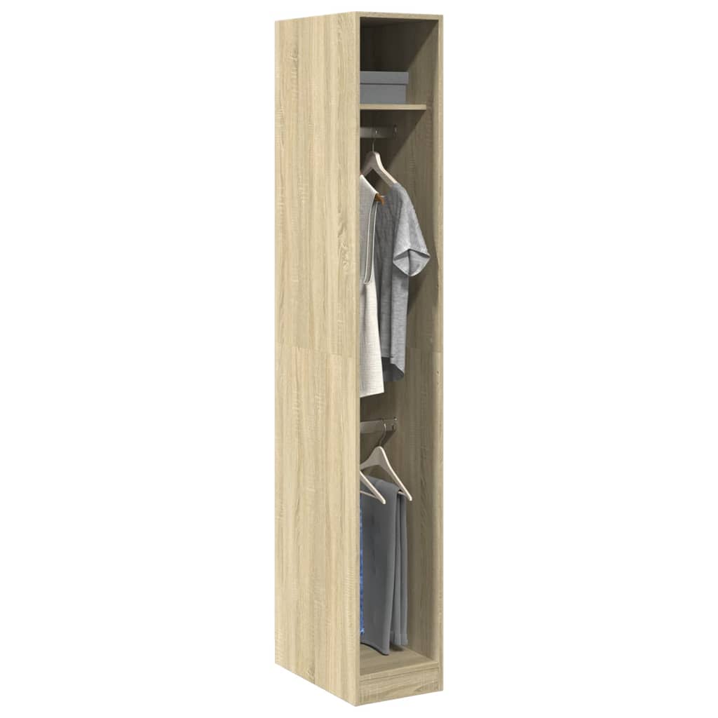 Garde-Robe Bois D'ingénierie Chêne Sonoma