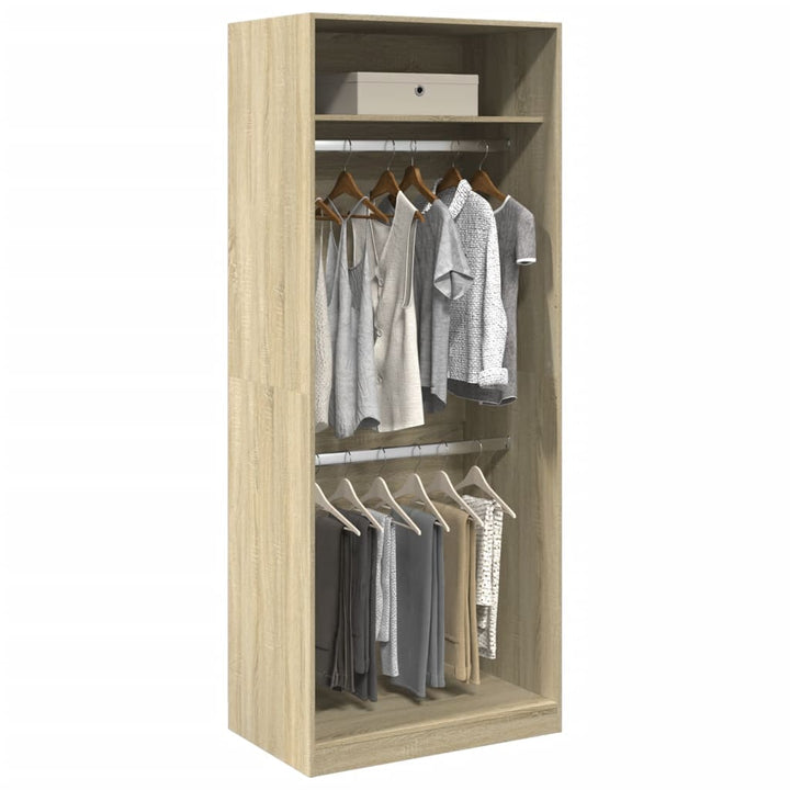 Garde-Robe Bois D'ingénierie Chêne Sonoma