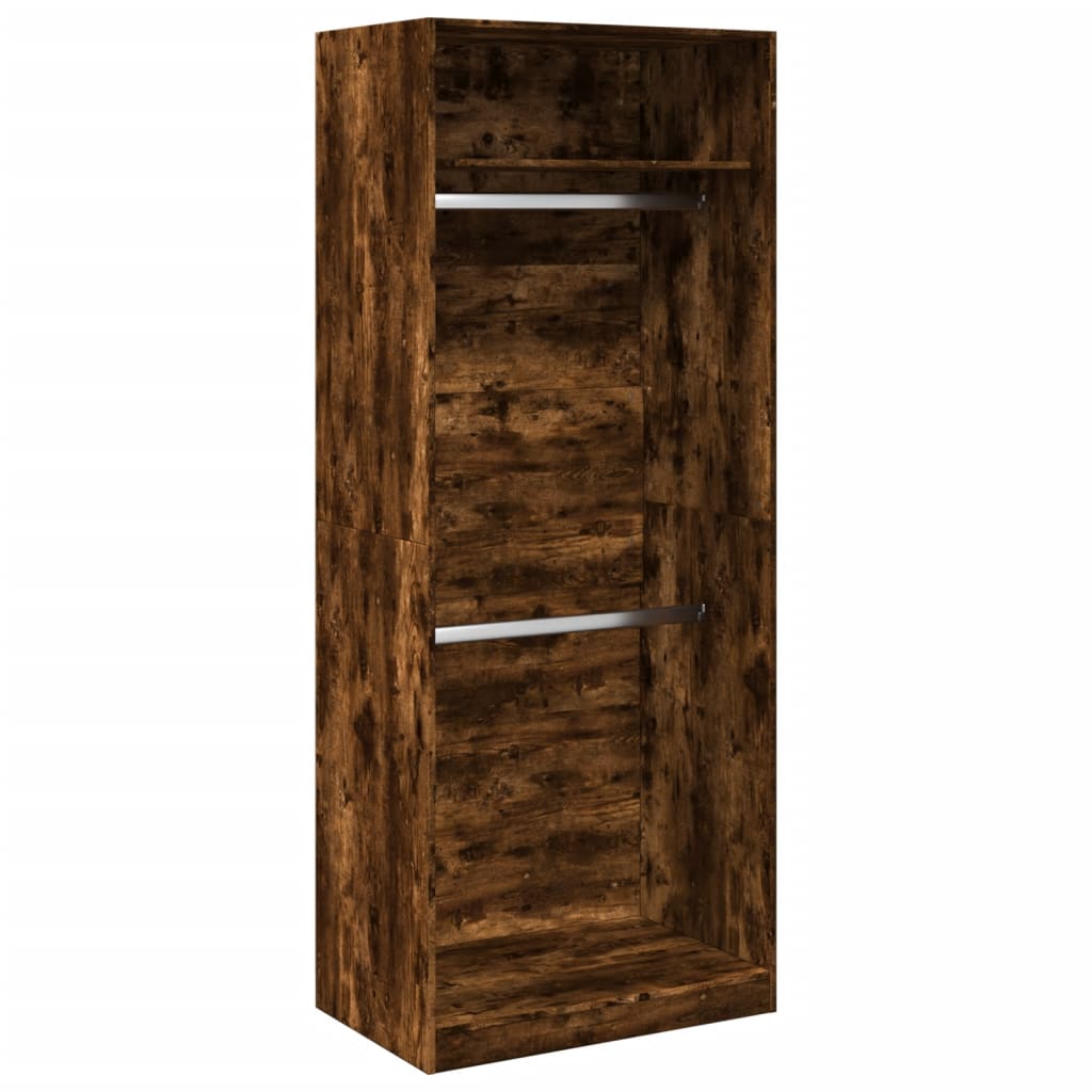 Garde-Robe Bois D'ingénierie Chêne Fumé