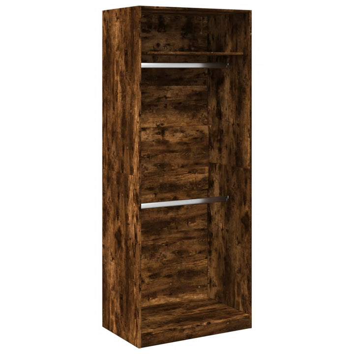 Garde-Robe Bois D'ingénierie Chêne Fumé