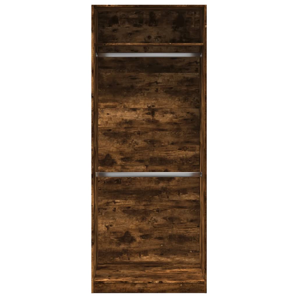 Garde-Robe Bois D'ingénierie Chêne Fumé