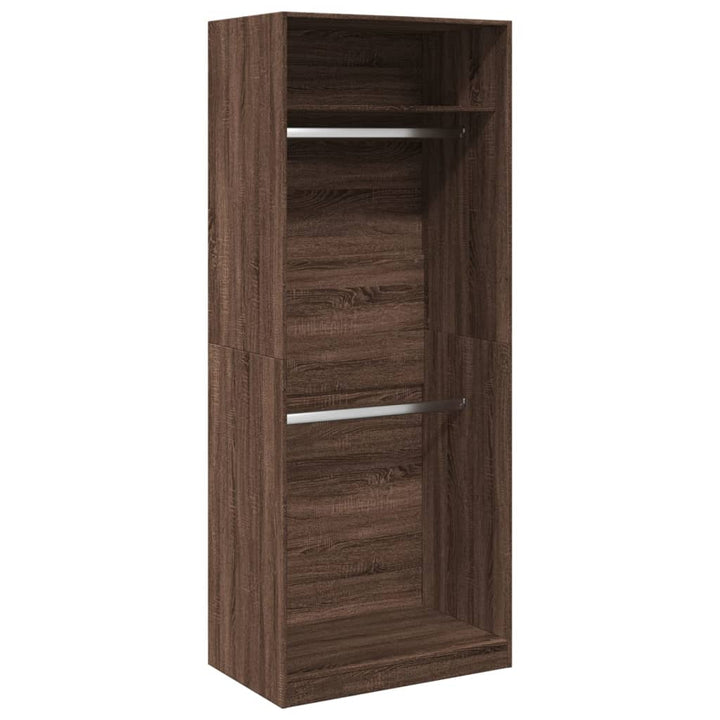 Garde-Robe Bois D'ingénierie Chêne Marron