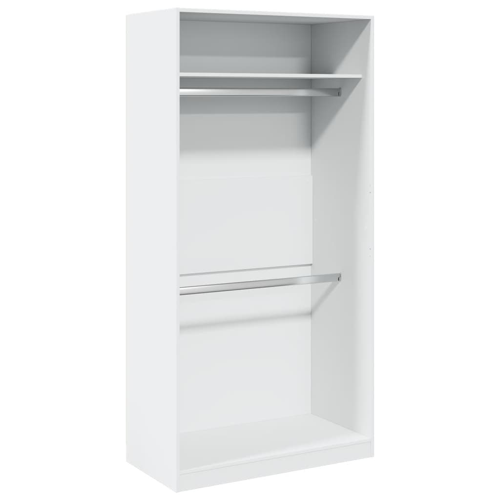 Garde-Robe Bois D'ingénierie Blanc