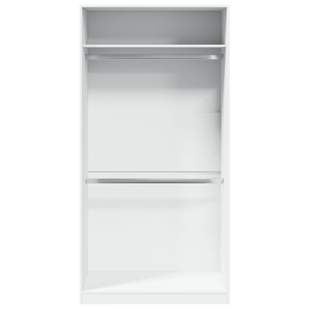 Garde-Robe Bois D'ingénierie Blanc