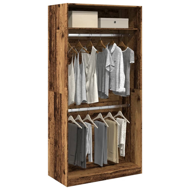Garde-Robe Bois D'ingénierie Vieux Bois
