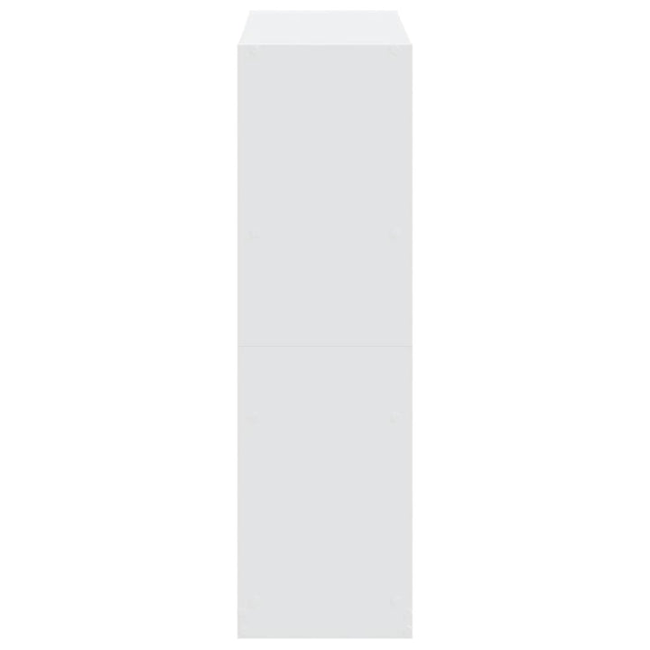 Bibliothèque 102X32X Bois D'ingénierie Blanc