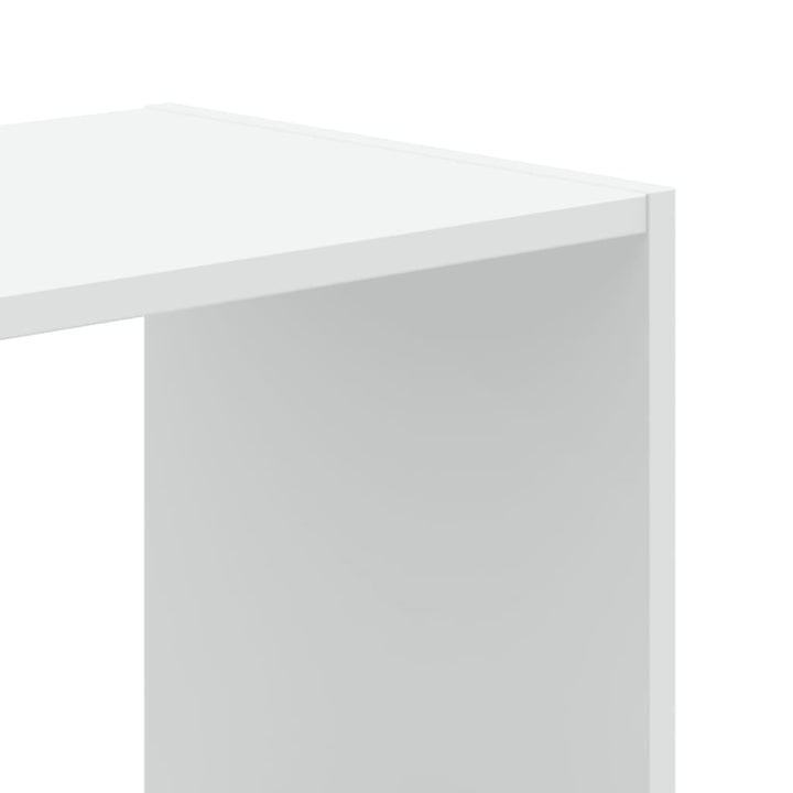 Bibliothèque 102X32X Bois D'ingénierie Blanc