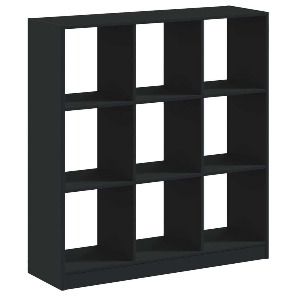 Bibliothèque 102X32X Bois D'ingénierie Noir