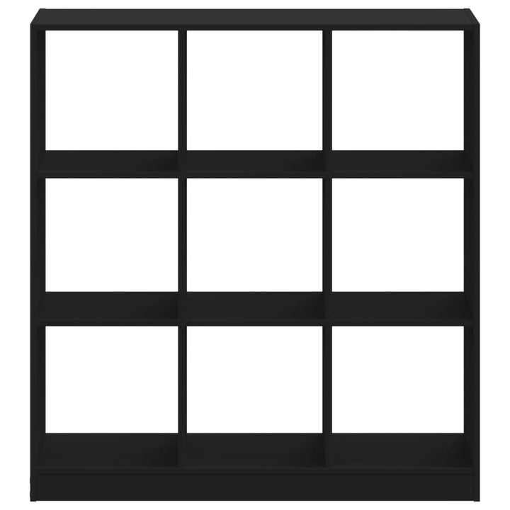Bibliothèque 102X32X Bois D'ingénierie Noir