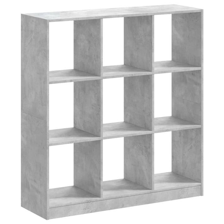 Bibliothèque 102X32X Bois D'ingénierie Gris Béton
