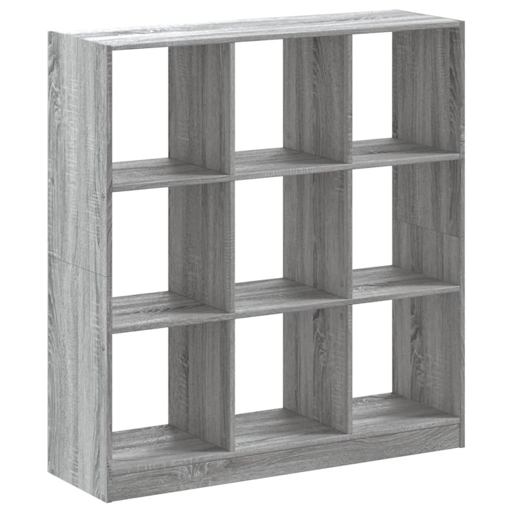 Bibliothèque 102X32X Bois D'ingénierie Sonoma Gris