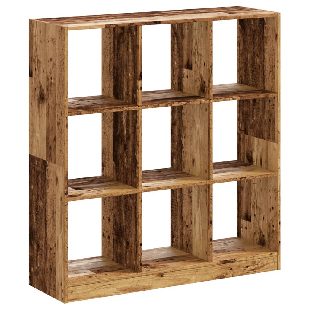Bibliothèque 102X32X Bois D'ingénierie Vieux Bois