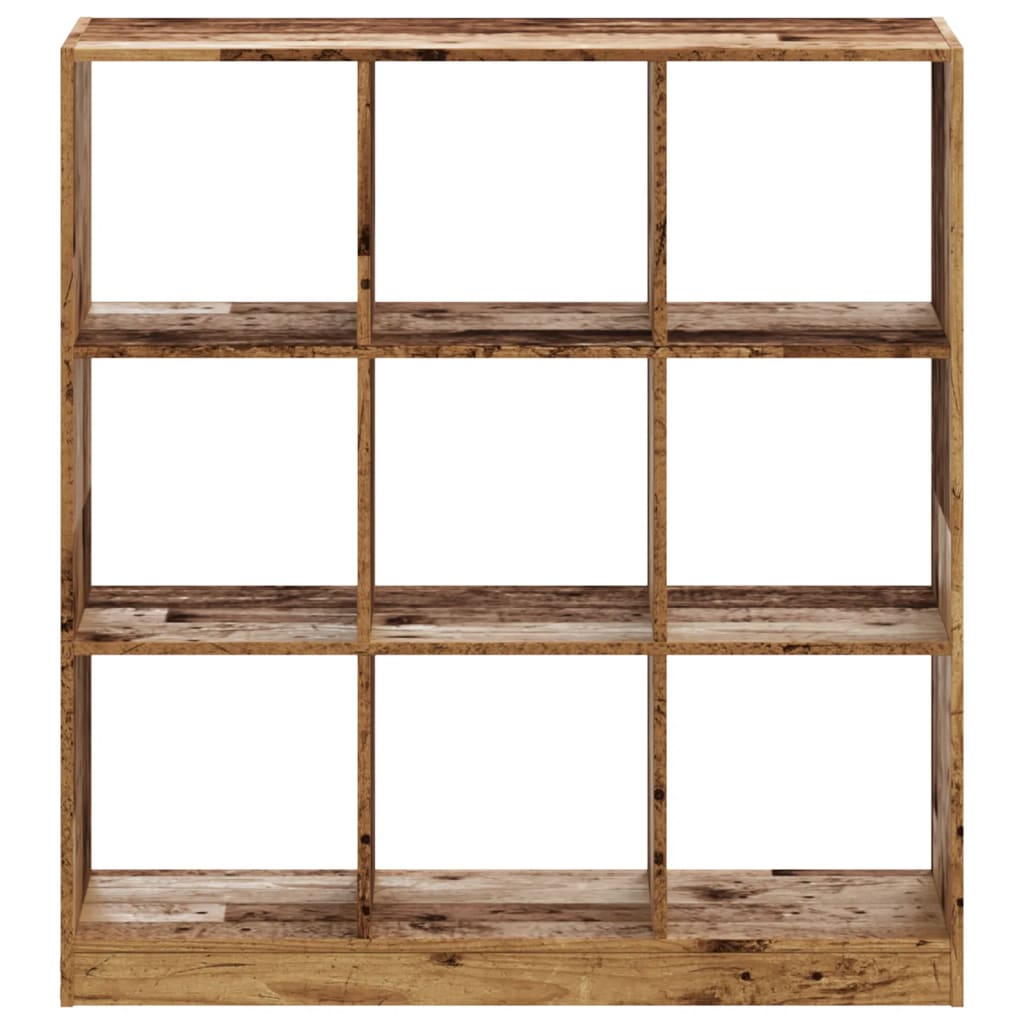 Bibliothèque 102X32X Bois D'ingénierie Vieux Bois
