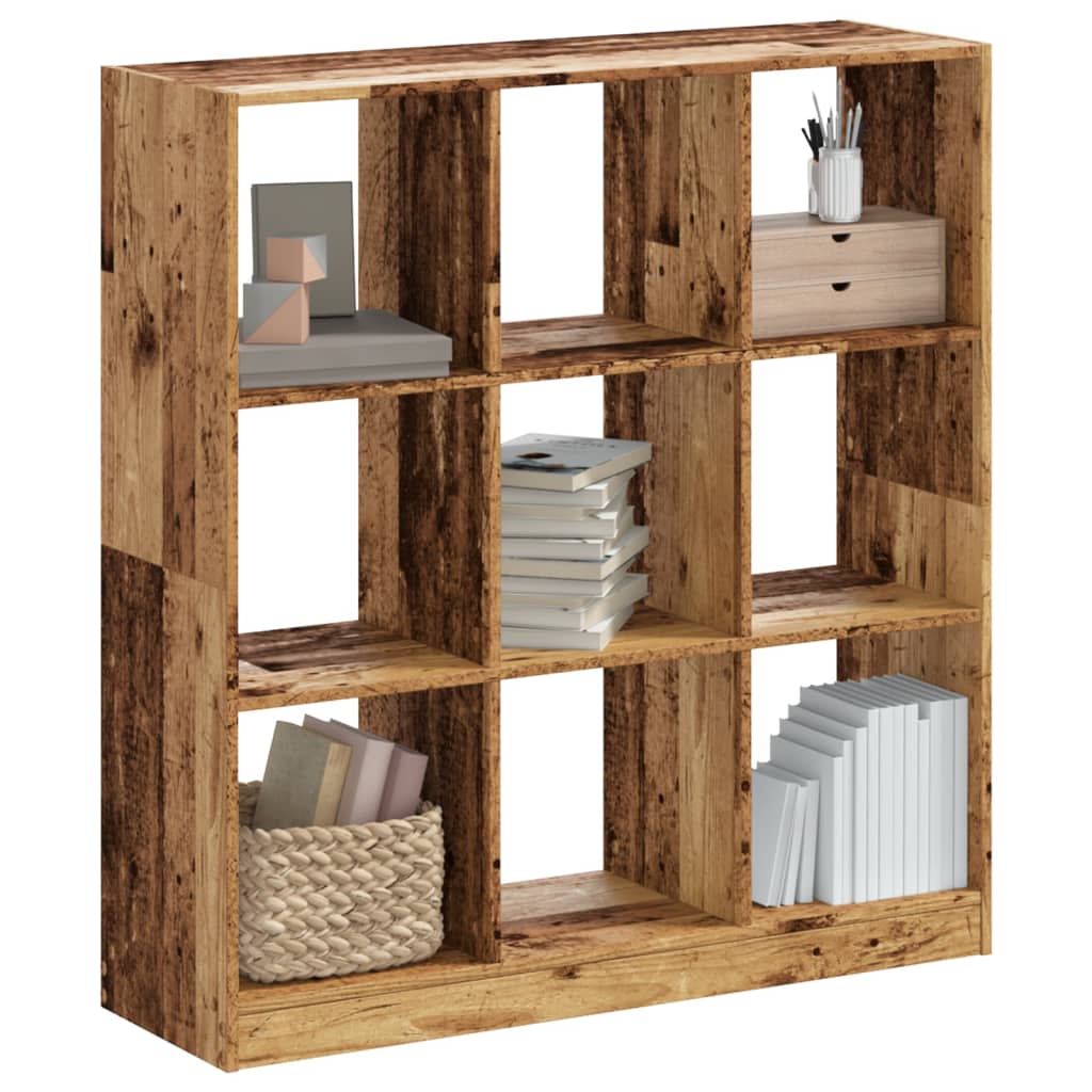 Bibliothèque 102X32X Bois D'ingénierie Vieux Bois