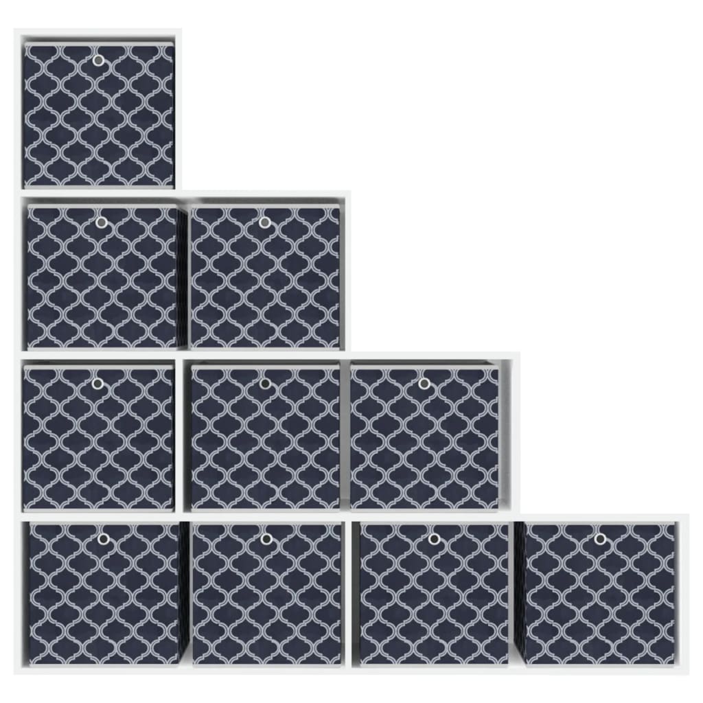Boîtes De Rangement Pliables 10 Pcs 32X32X32 Cm Tissu Intissé