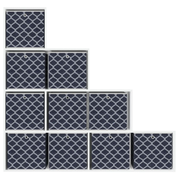 Boîtes De Rangement Pliables 10 Pcs 32X32X32 Cm Tissu Intissé