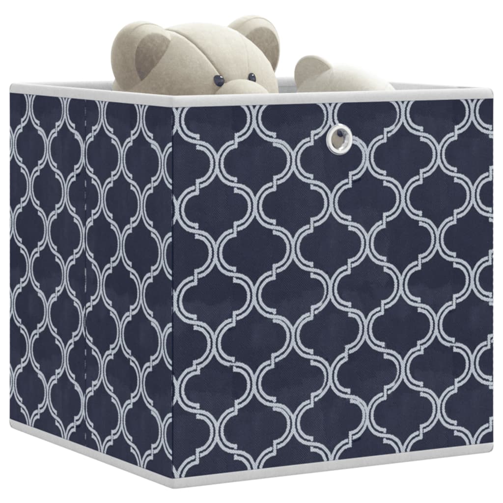 Boîtes De Rangement Pliables 10 Pcs 32X32X32 Cm Tissu Intissé