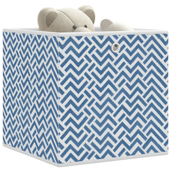 Boîtes De Rangement Pliables 10 Pcs 32X32X32 Cm Tissu Intissé