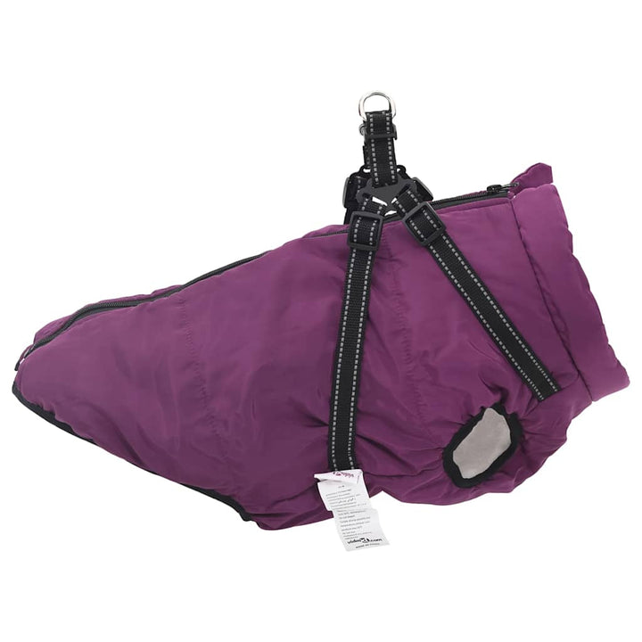 Manteau Pour Chiens Avec Harnais Imperméable Réfléchissant