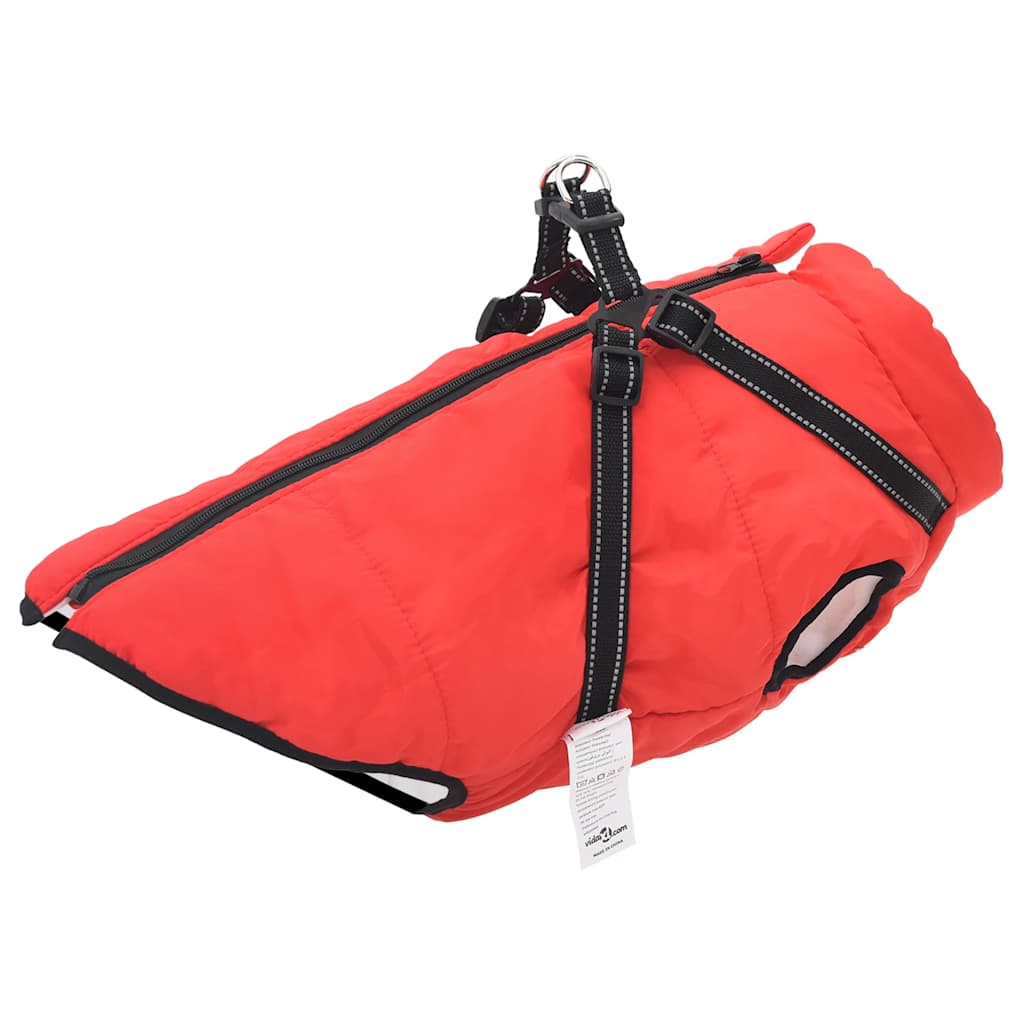 Manteau Pour Chiens Avec Harnais Imperméable Réfléchissant