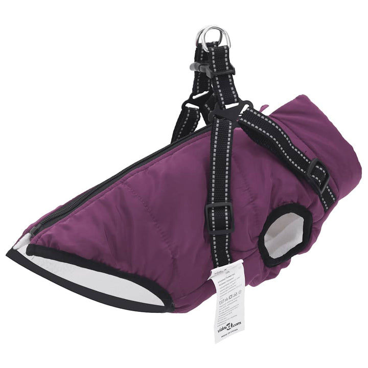 Manteau Pour Chiens Avec Harnais Imperméable Réfléchissant