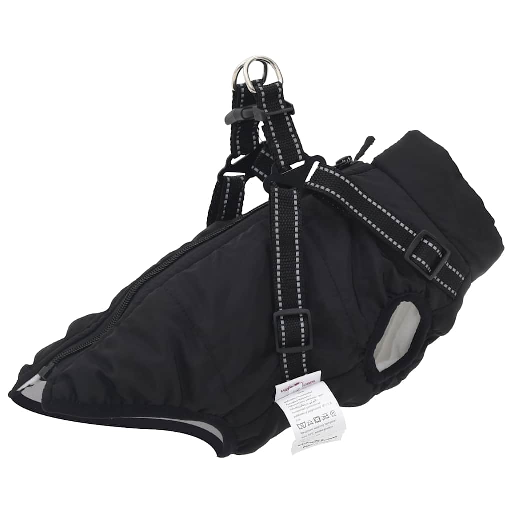 Manteau Pour Chiens Avec Harnais Imperméable Réfléchissant
