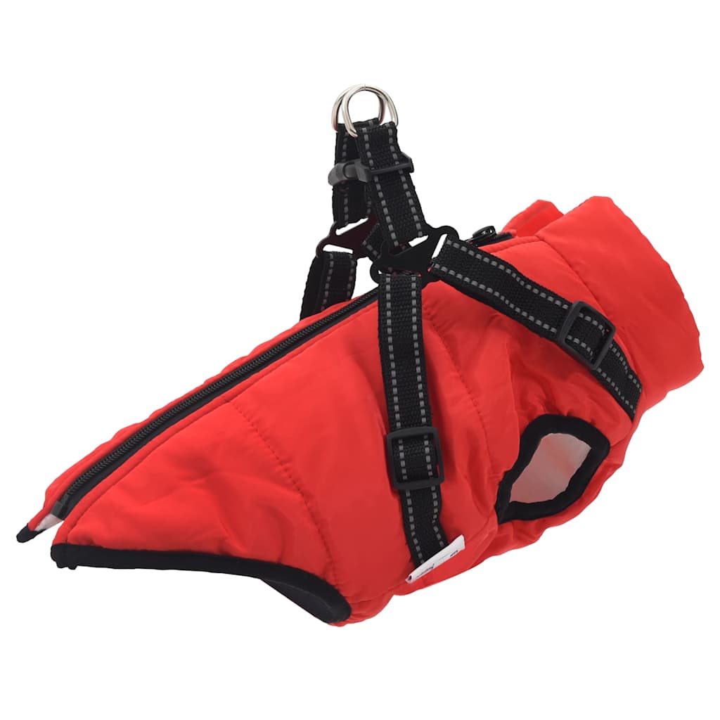 Manteau Pour Chiens Avec Harnais Imperméable Réfléchissant
