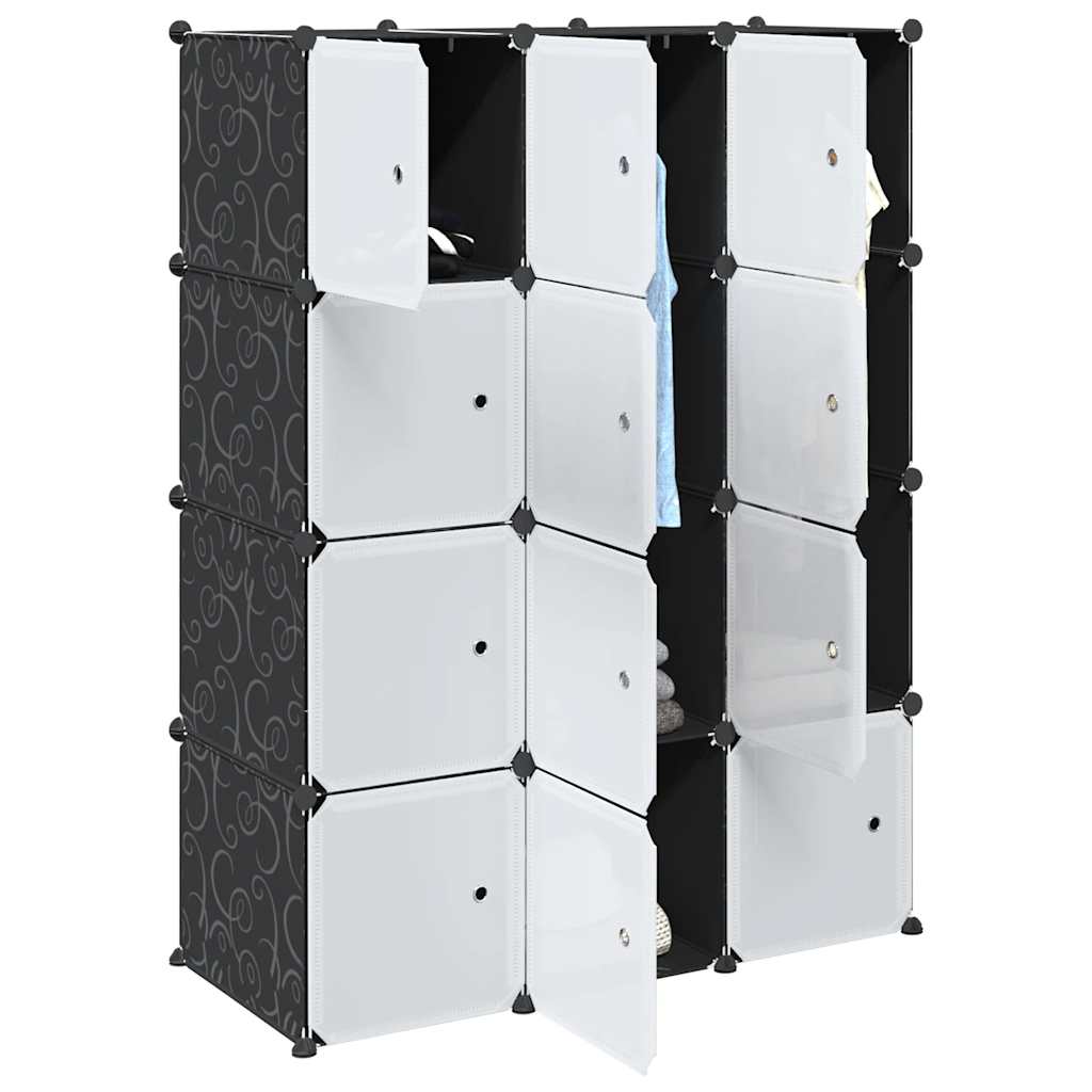 Cubes De Rangement 20 Pcs Avec Tiges De Suspension Pp