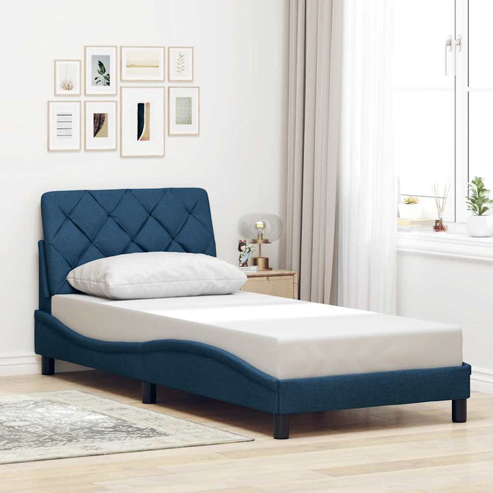Cadre De Lit Sans Matelas Tissu