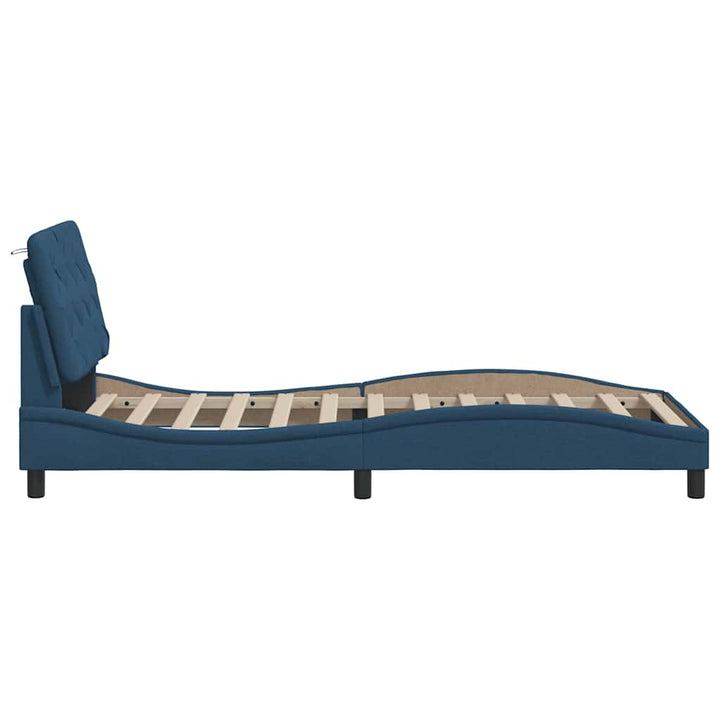 Cadre De Lit Sans Matelas Tissu