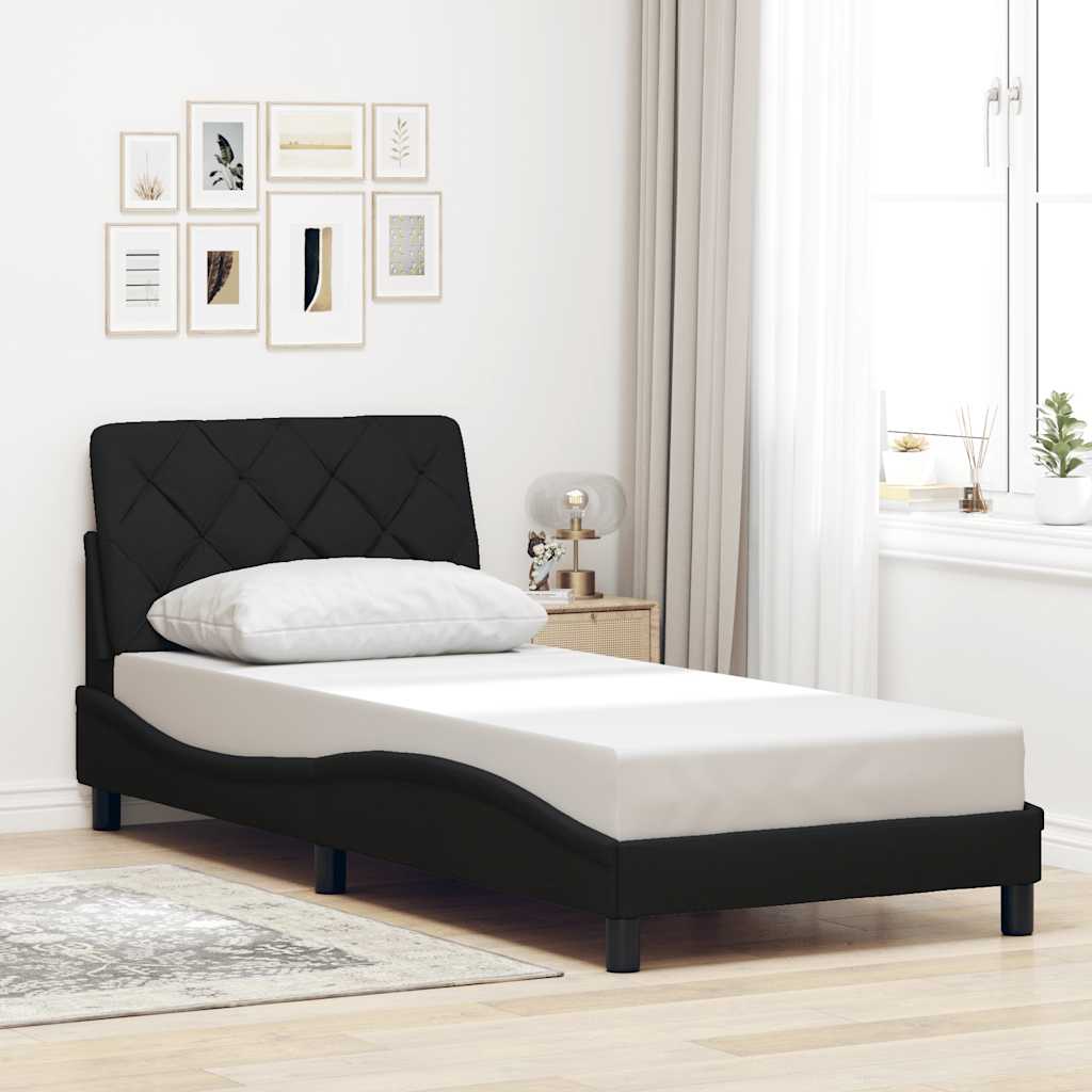 Cadre De Lit Sans Matelas Tissu
