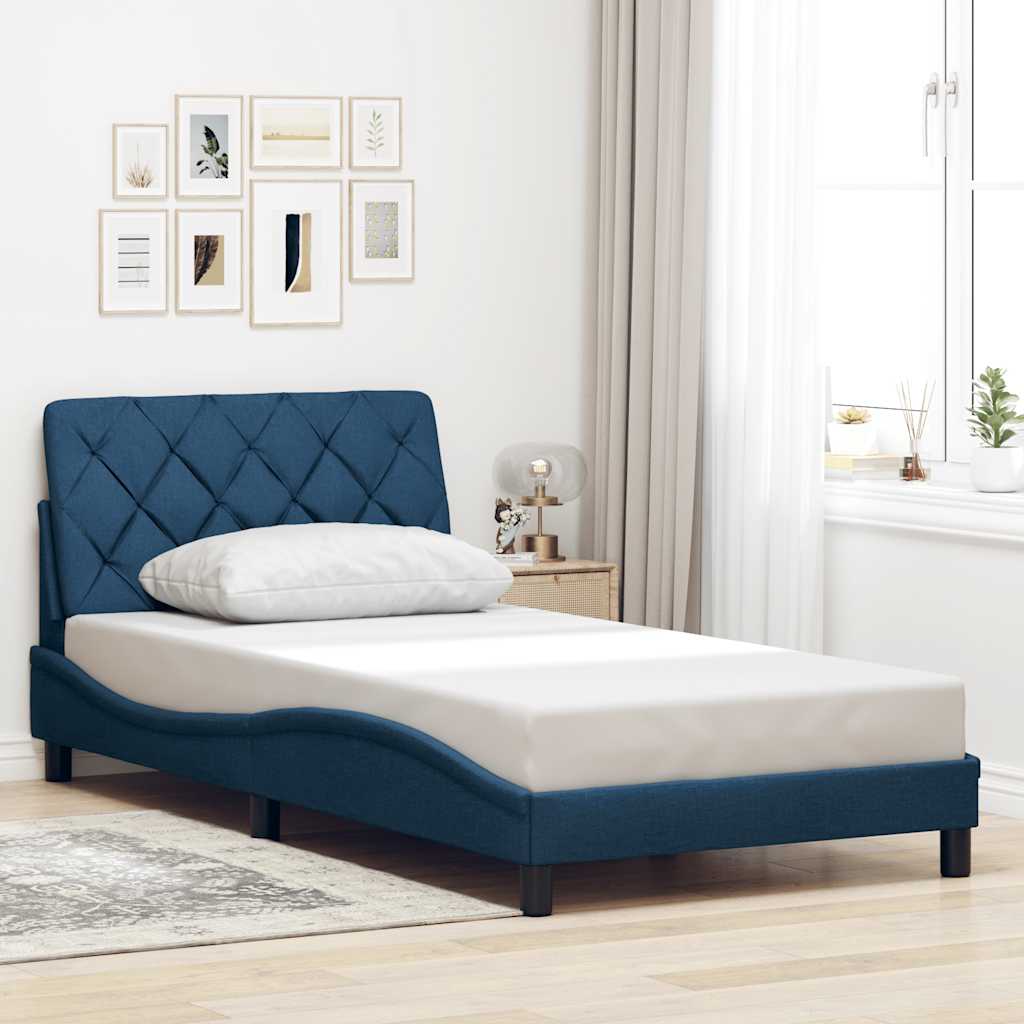 Cadre De Lit Sans Matelas Tissu
