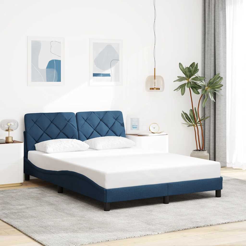 Cadre De Lit Sans Matelas Tissu