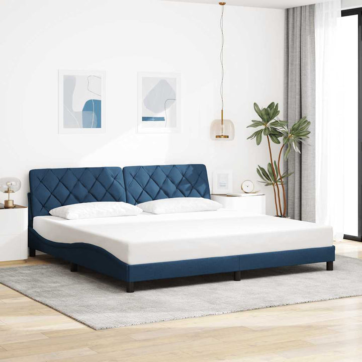 Cadre De Lit Sans Matelas Tissu