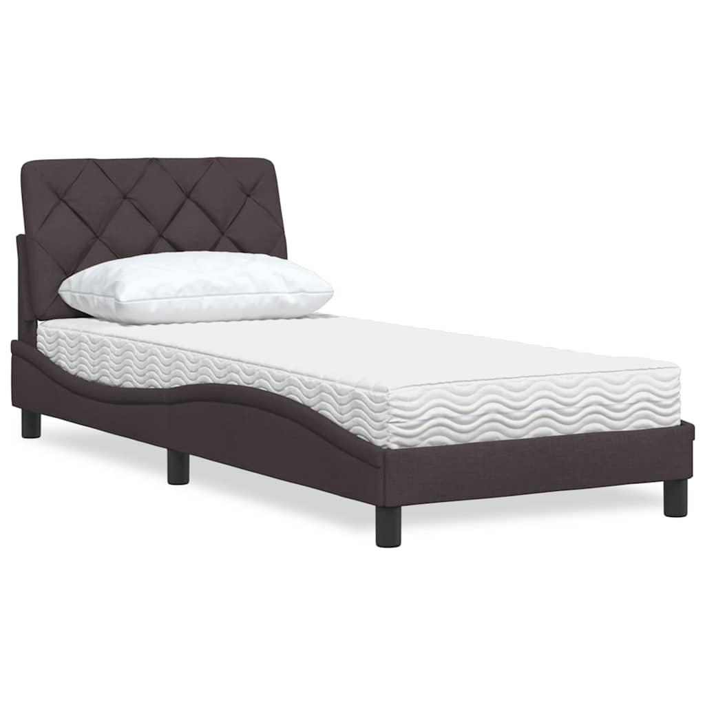Lit Avec Matelas Tissu