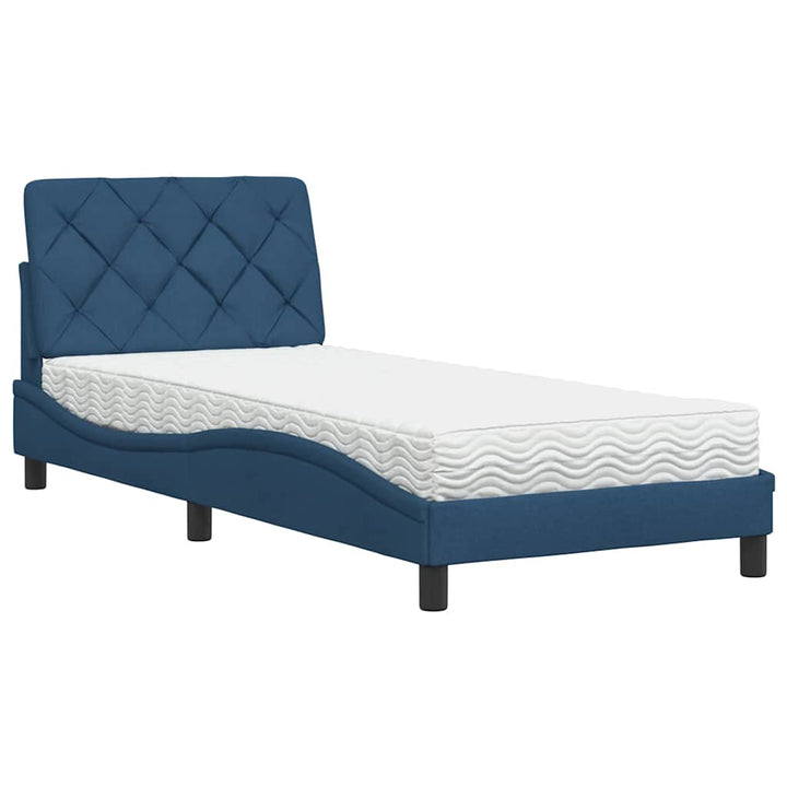 Lit Avec Matelas Tissu