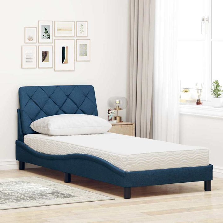 Lit Avec Matelas Tissu