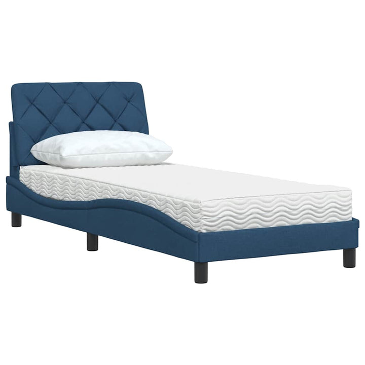 Lit Avec Matelas Tissu
