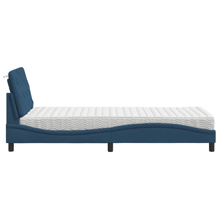Lit Avec Matelas Tissu