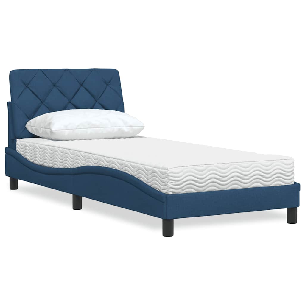 Lit Avec Matelas Tissu