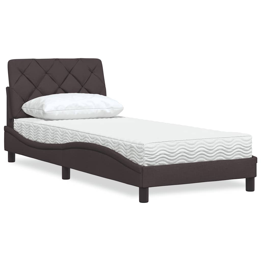 Lit Avec Matelas Tissu
