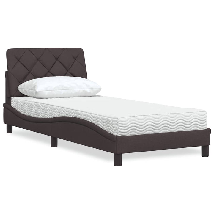 Lit Avec Matelas Tissu