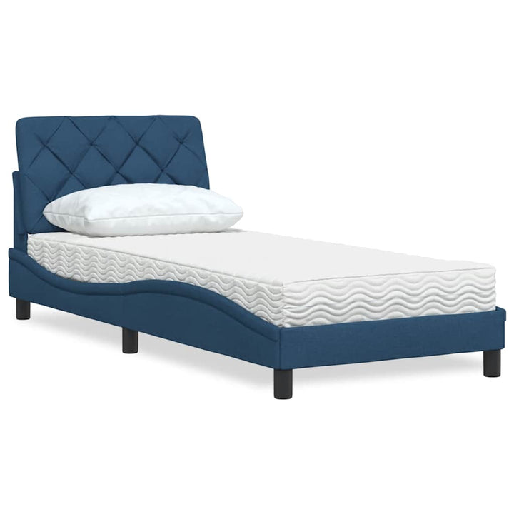 Lit Avec Matelas Tissu