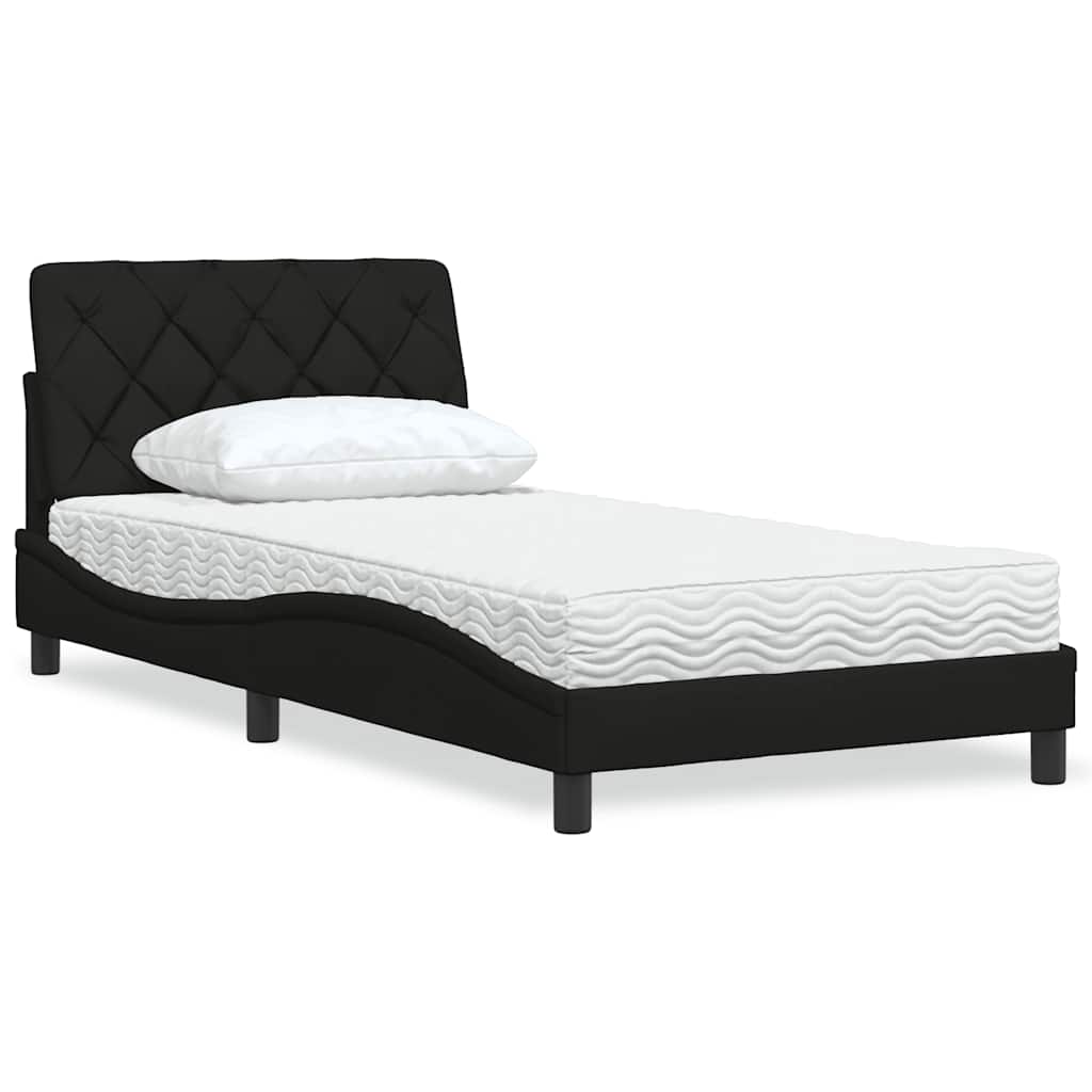 Lit Avec Matelas Tissu
