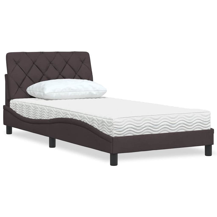 Lit Avec Matelas Tissu