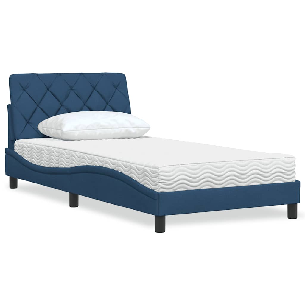 Lit Avec Matelas Tissu